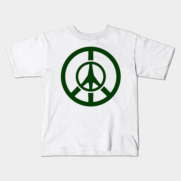 Peace Sign Modern Kids T-Shirt by CANJ72